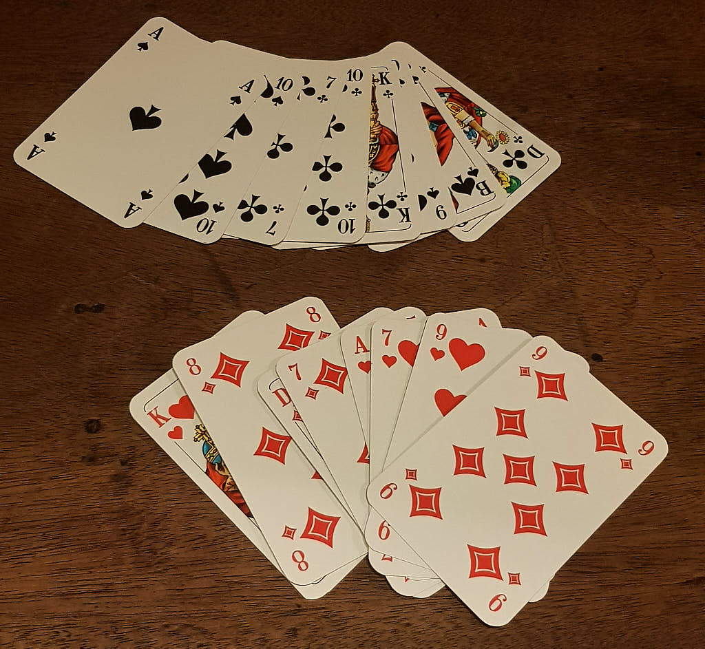 Tuppen Kartenspiel